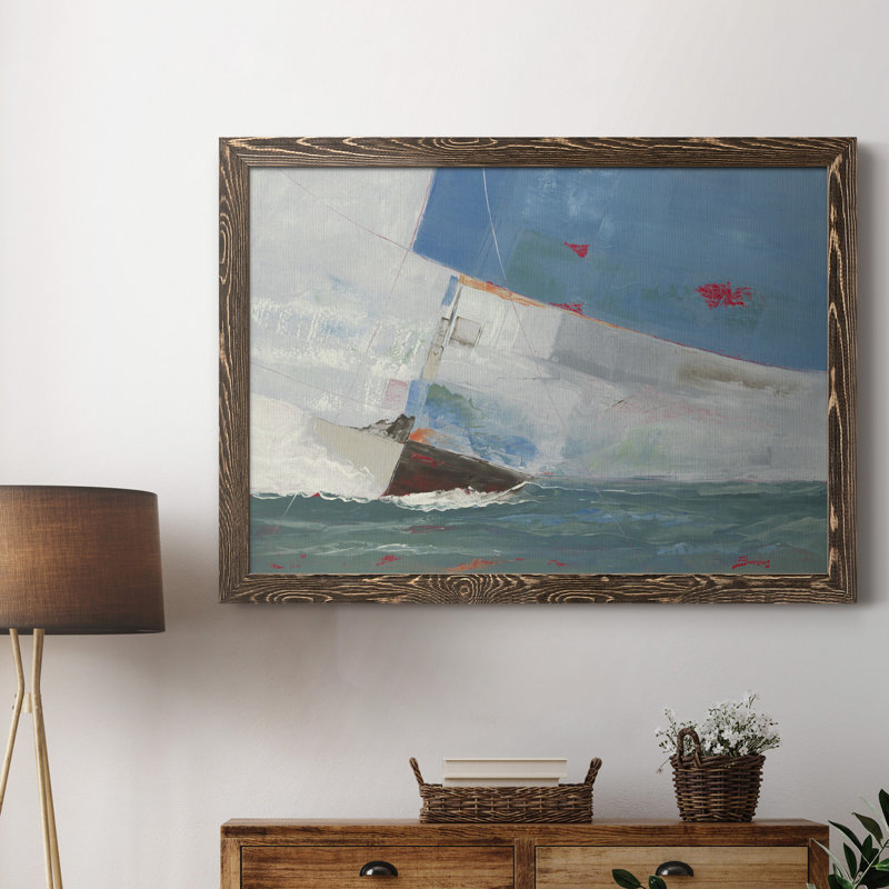 «Blues Baby», reproduction d'art sur toile encadrée, H 23 po x l 32 po x P 1 po, Encadré de bois de noyer
