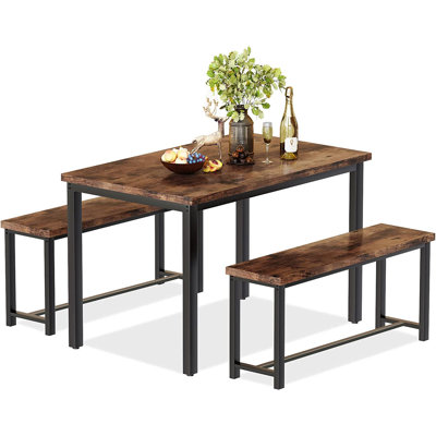 Ensemble de salle à manger pour 4 personnes Kaihlani (table de 47 po L)