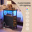 Freestanding Bathroom Storage Furniture Set