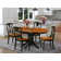 Dufferin 4 - Person Solid Wood Solid Wood Top Pedestal Dining Set