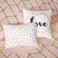 Ensembles de literie Contemporary Blush, ensemble d'édredon en microfibre 5 pièces pour chambre à coucher