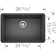 Precis SILGRANIT 27" Single Bowl Undermount Kitchen Sink