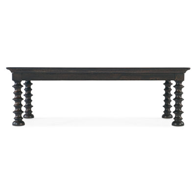 Big Sky Turned Leg Cocktail Table