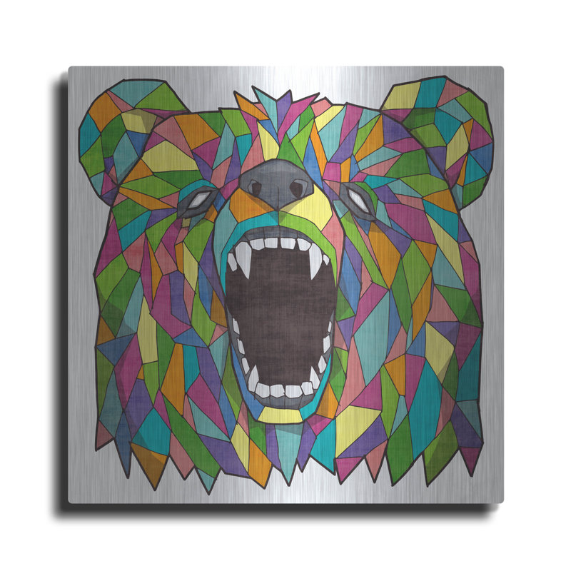 "Grizzly 2" par Ric Stultz, H 36 po x l 36 po