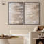 Ensemble de 2 reproductions d'art sur toile en bronze-114217968-114217969