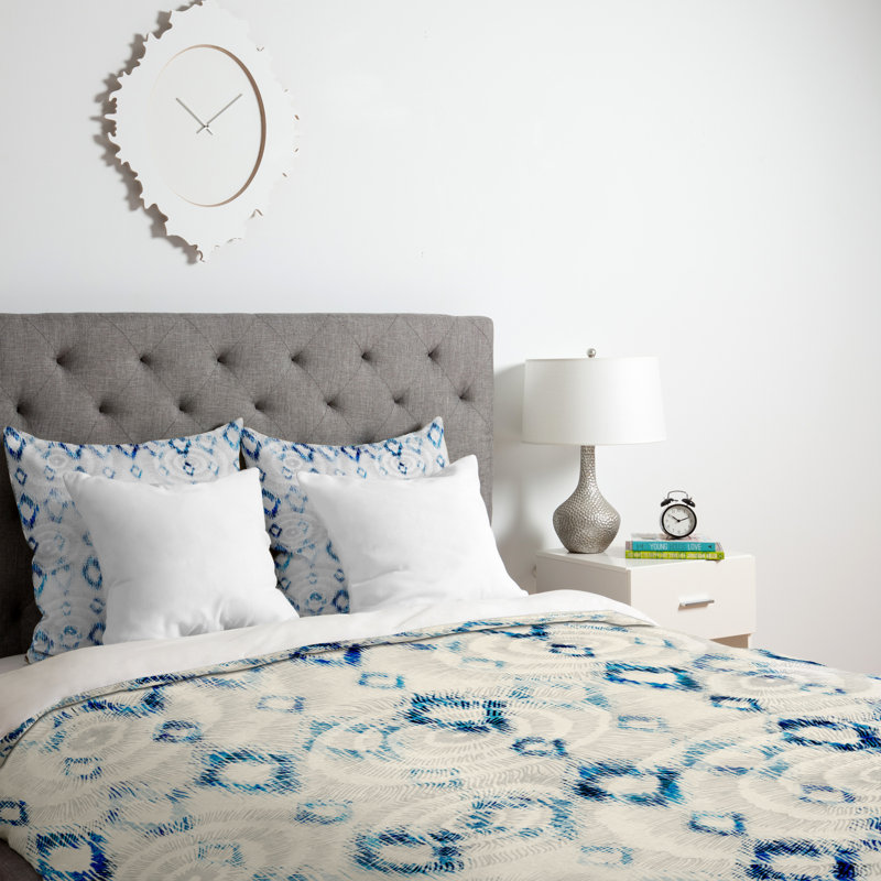 Rosebudstudio Modern & Contemporary Polyester Ikat Duvet Cover, Twin/Twin XL Duvet Cover