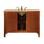 Ensemble de meuble-lavabo de salle de bain simple 48 po Pilger-27063551
