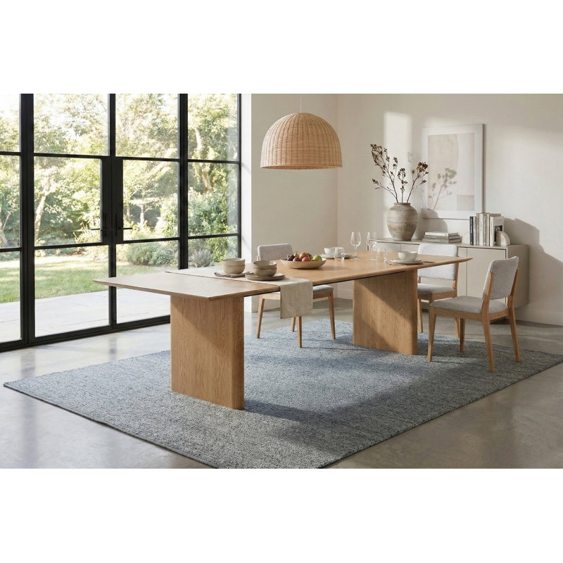 Davina Dining Table, Oak Wood
