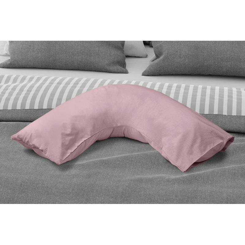 Percale Cotton Blend Percale Pillow Case, Pink