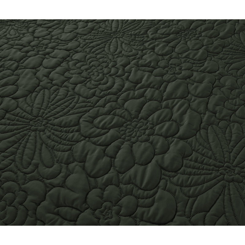 3d Embossed Chunky Floral Pattern Duvet Set, 220 x 230 cm