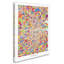« dublin ireland city map vi », reproduction d’impression sur toile-1105537021