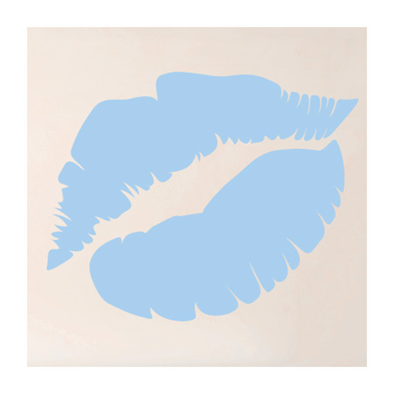 Wall Decal, Large, Light Blue