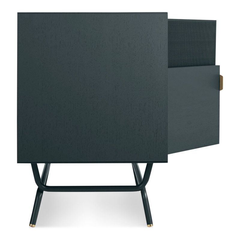 Dang TV Stand for TVs up to 48", Navy Green