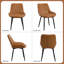 Chaise rembourrée en similicuir-1596612536