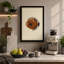 Geometric Fish Mid-Century - Wrapped Canvas-1305861766-1305862014