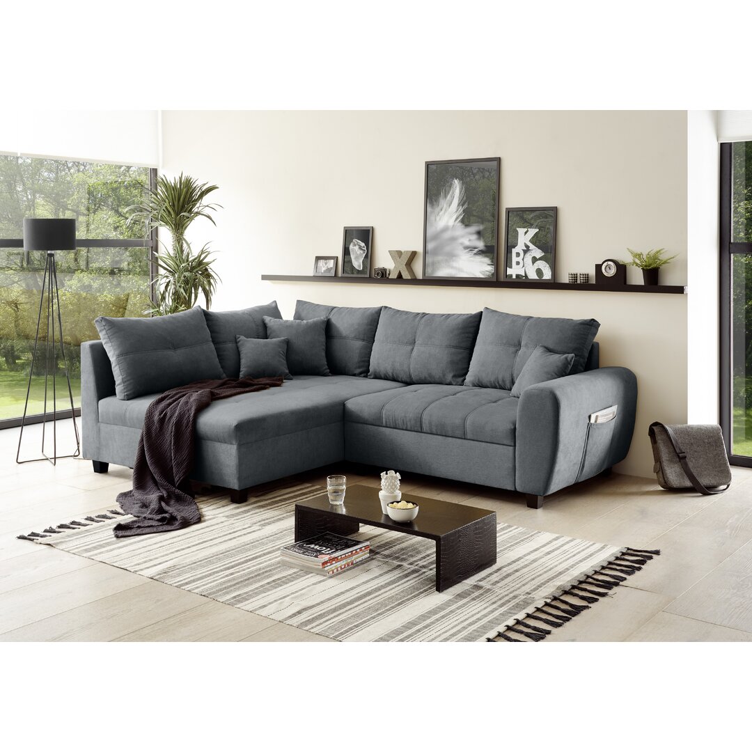 Ecksofa Anzleigh mit Bettfunktion