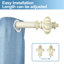 Tringle à rideaux simple ajustable Coldiron-21683757-21683761