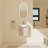 Briyanah 18.13'' Wall Mounted Single Bathroom Vanity With Ceramic Top