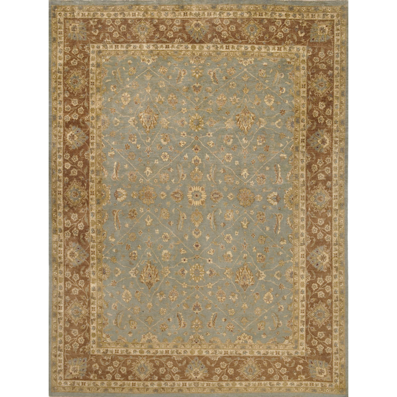 Wool Oriental Area Rug, Rectangle 12' x 18'