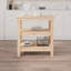 78.5cm W Solid Wood Top Workbench