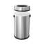 17 gallons Poubelle commerciale en acier inoxydable