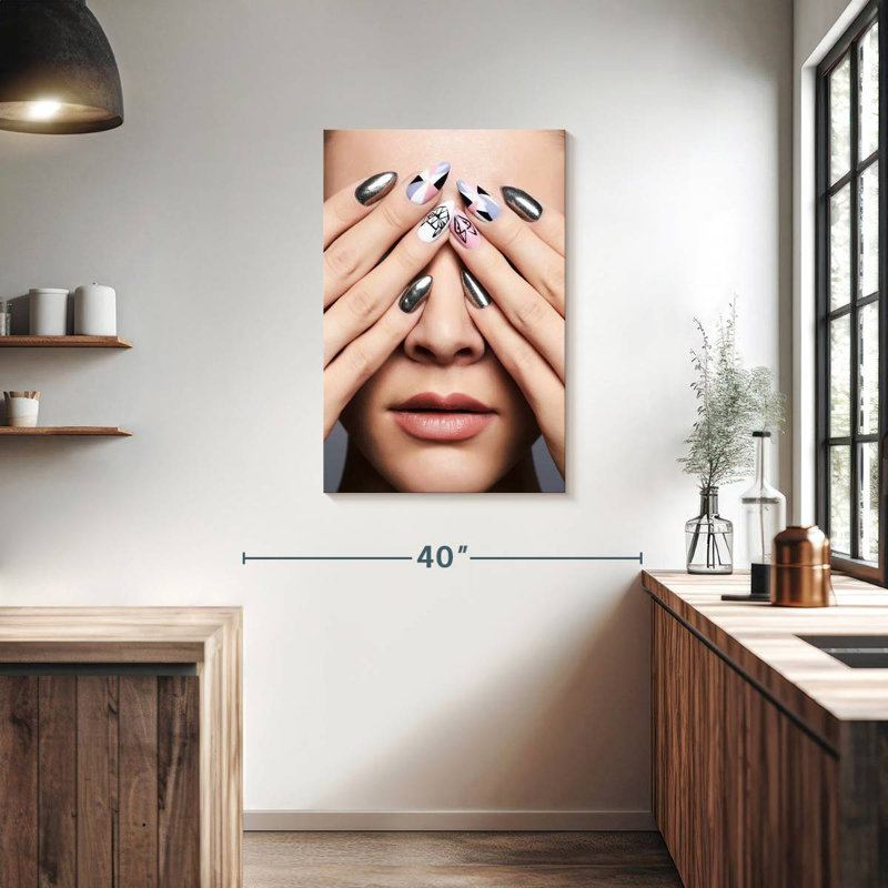 Shuttleworth Trendy Nails, 36" H x 24" W