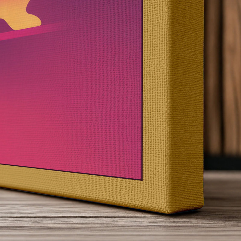 Print, 36x24 - 91.4 x 61.0 cm, Ochre Border