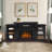 Calie 67'' TV Stand with Fireplace-115583763