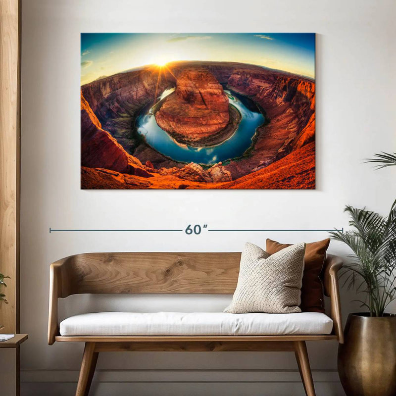 Paysage d'Alvord Glen Canyon, H 32 po x l 48 po