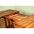 Alyaan Extendable Solid Wood Dining Table in Warm Amber