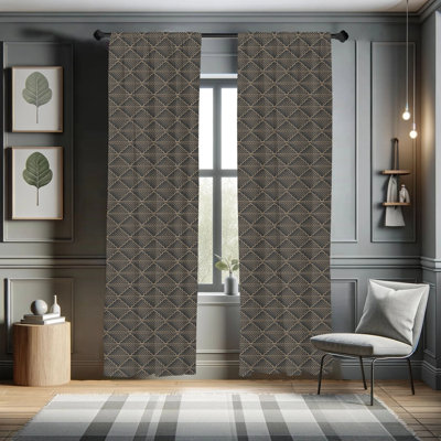 Classical Semi-Sheer Rod Pocket Sliding Panel