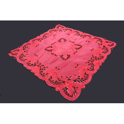 Mcgehee Floral Square Table Topper