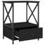 Cinar 50cm W Iron Bedside Table-306003864