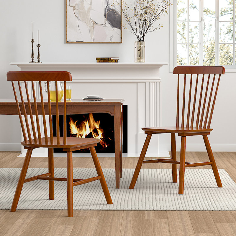 Ferrante Dining Chair in Brown