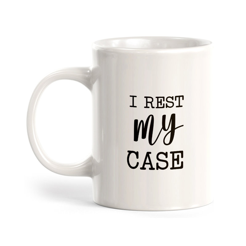 Tasse à café KiraI Rest My Case, Ensemble de verres à lait, Céramique
