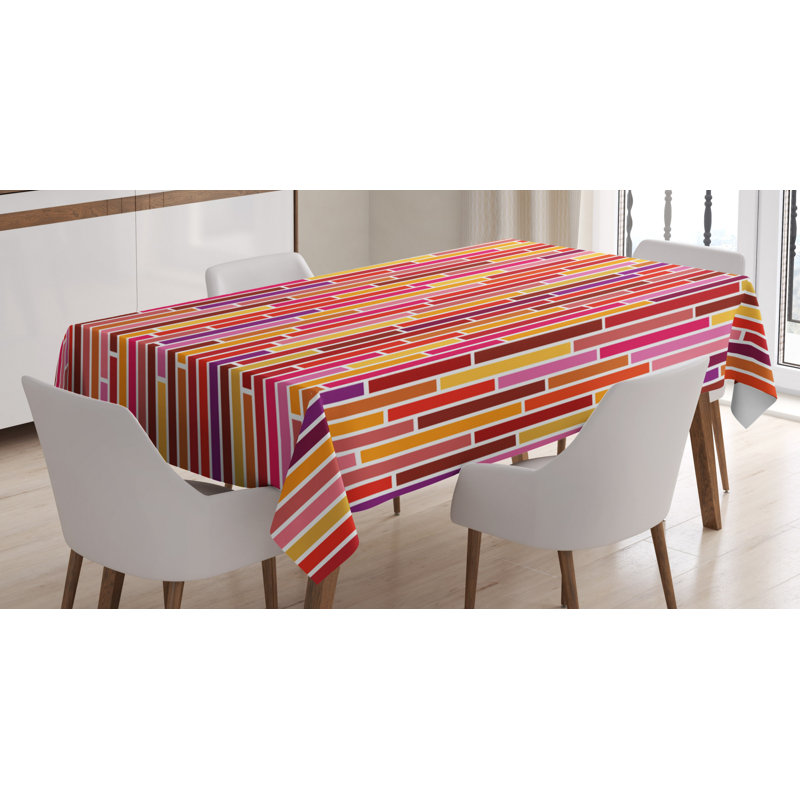 Geometric Tablecloth, 84" x 60"