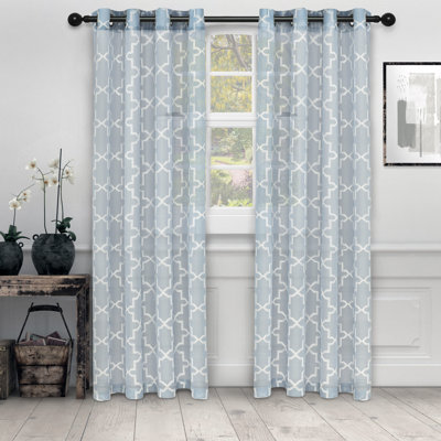 Steinbeck Semi Sheer Curtain