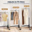 160cm Adjustable Clothing Rack