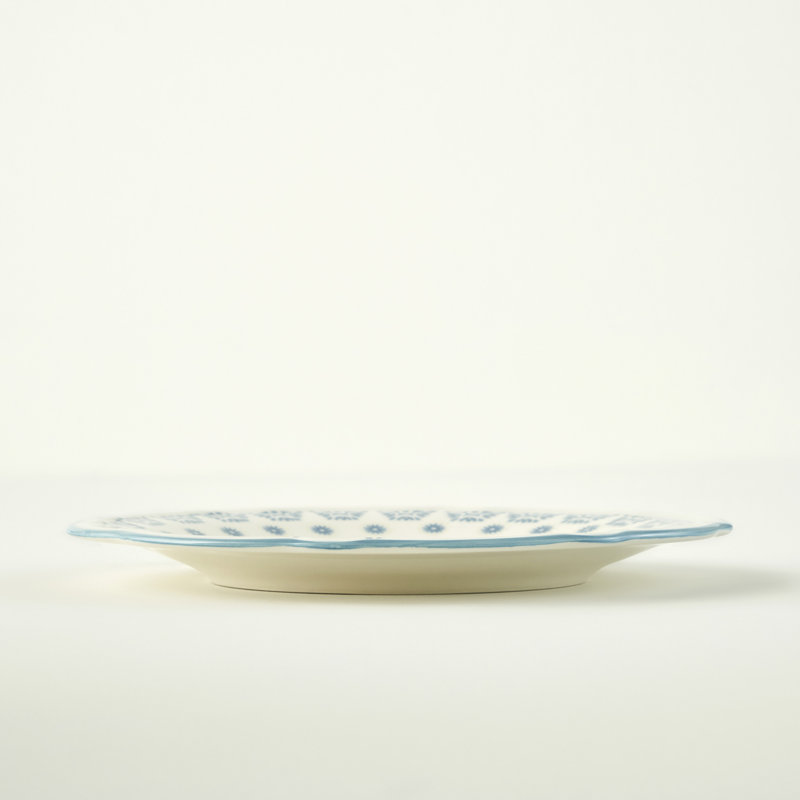 Assiette plate en grès de Mabel
