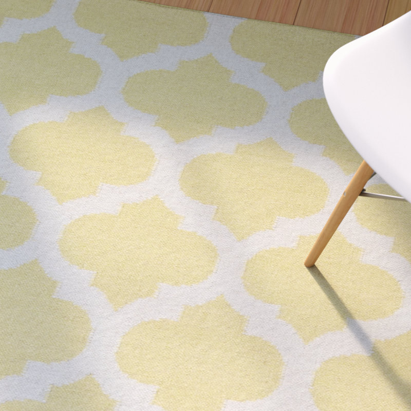 Kramer Wool Geometric Indoor Rug, Rectangle 2' x 3'