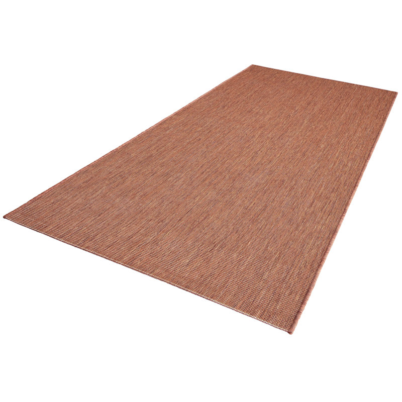 Meadow Flatweave Orange Rug, Runner 80cm x 200cm