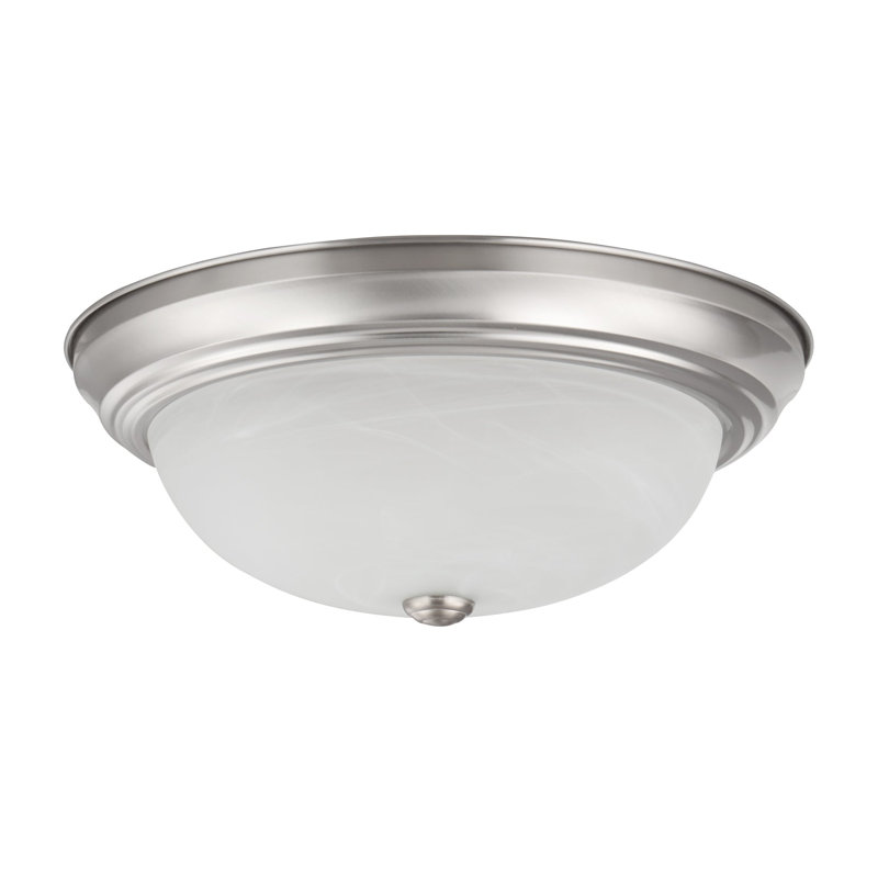 Plafonnier encastré en verre Marihan