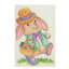 «Pâques, lapin avec panier», art sur toile-31975086