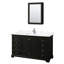Ensemble de meuble-lavabo simple 60 "avec miroir Deborah-97759008-97759010