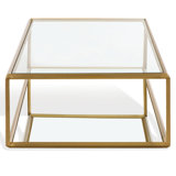 Florabella Glass Coffee Table