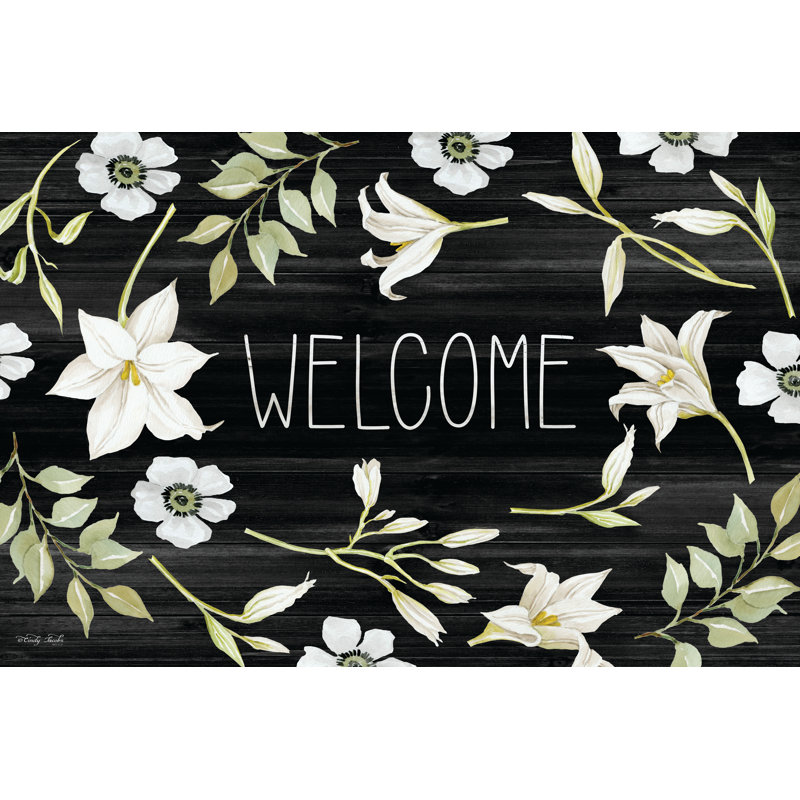 «Welcome Lilies» par Cindy Jacobs - impression, H 8 po x l 12 po, Non, Toile tendue