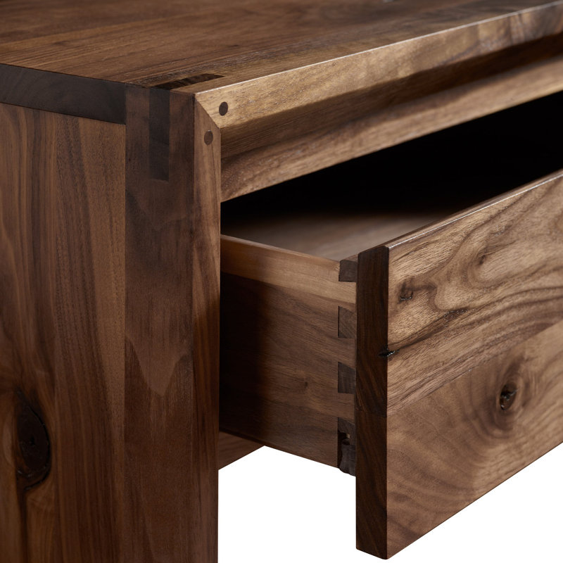 Saranac 1 - Drawer Solid Wood Nightstand