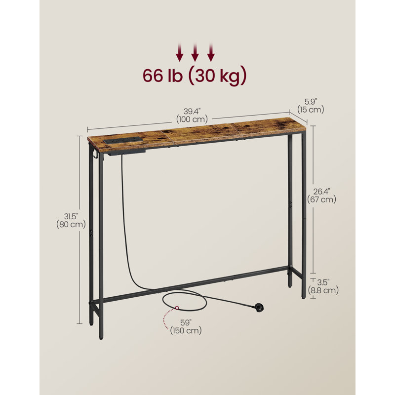 100cm Console Table