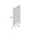 Daesha Glass Frame Rectangle Wall Mirror