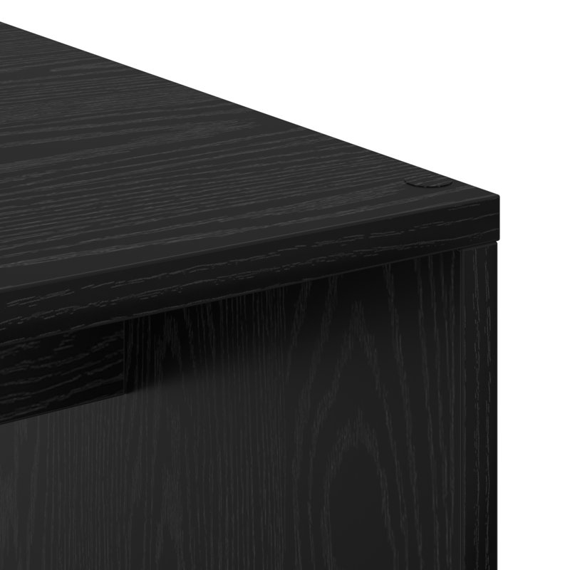 Writing Desk Particle Board Standard, Black Oak